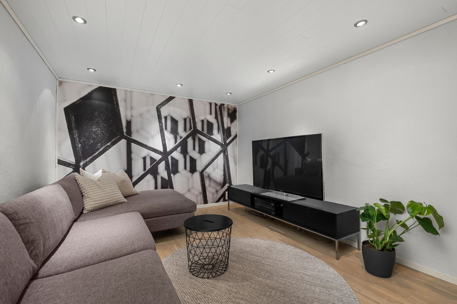 Her er det god plass til ønsket møblement. Galleribilde