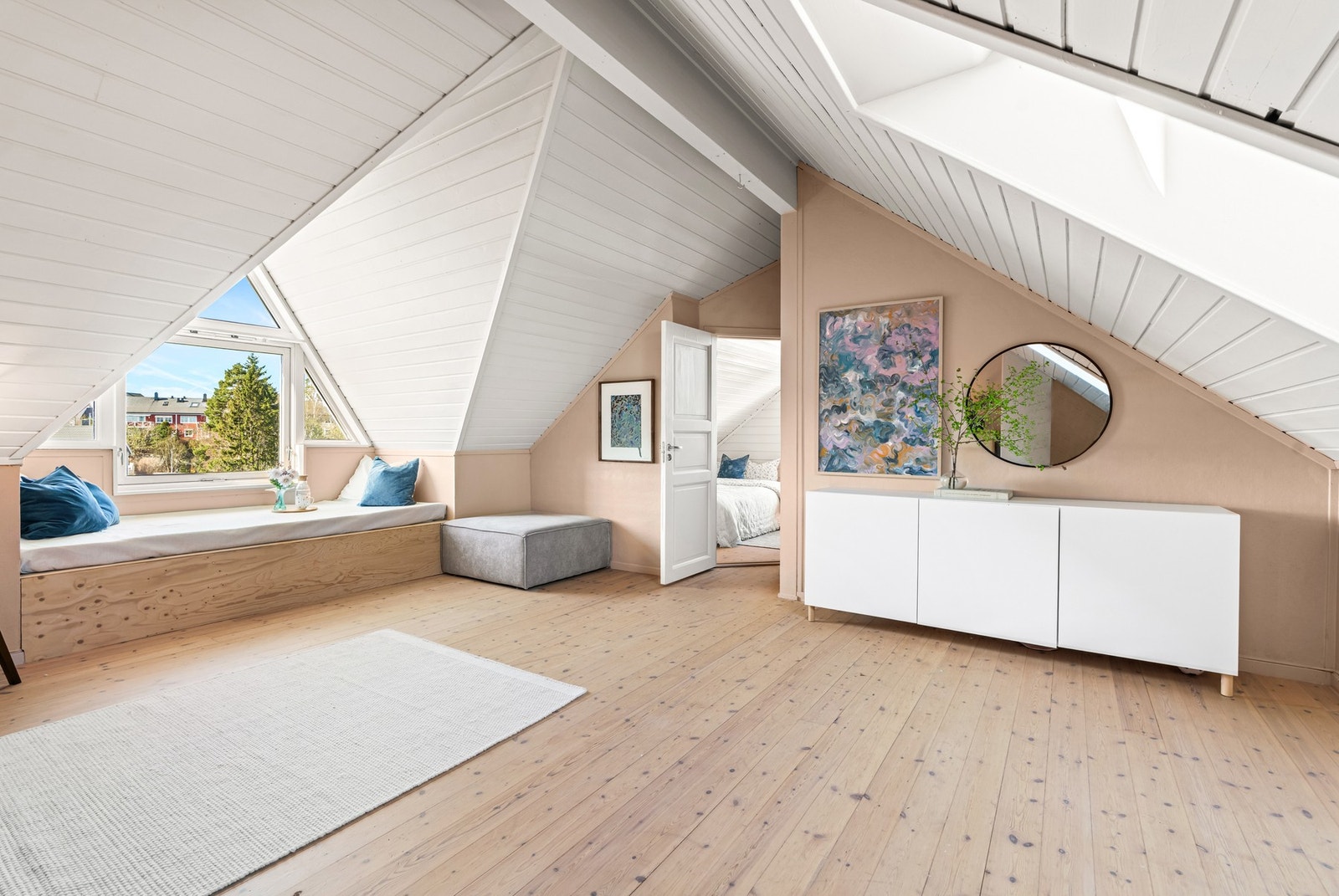Inngang til soverom. Galleribilde