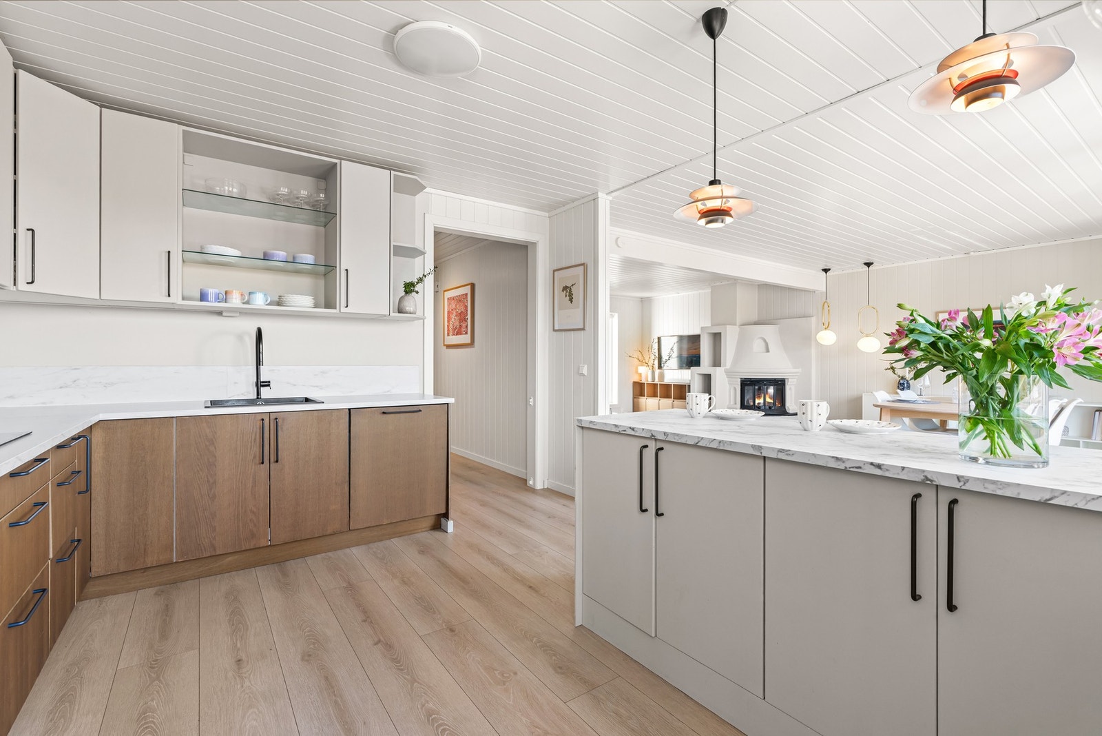 Moderne kjøkken. Galleribilde