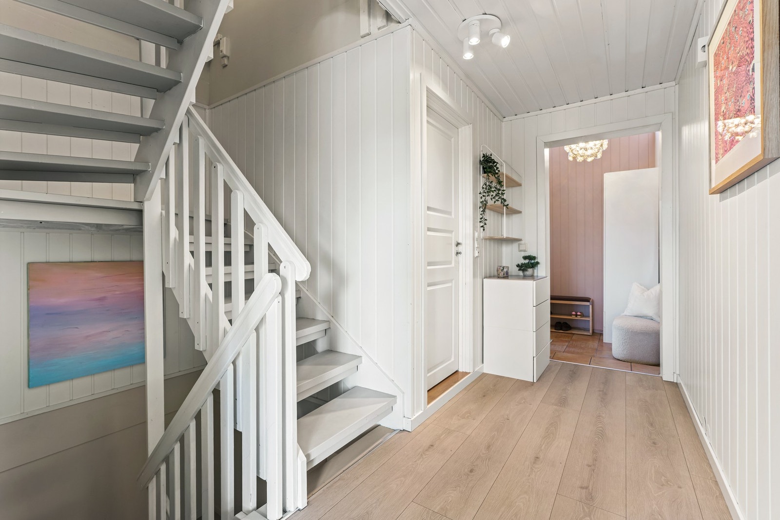 Trapper som binder etasjene. Galleribilde