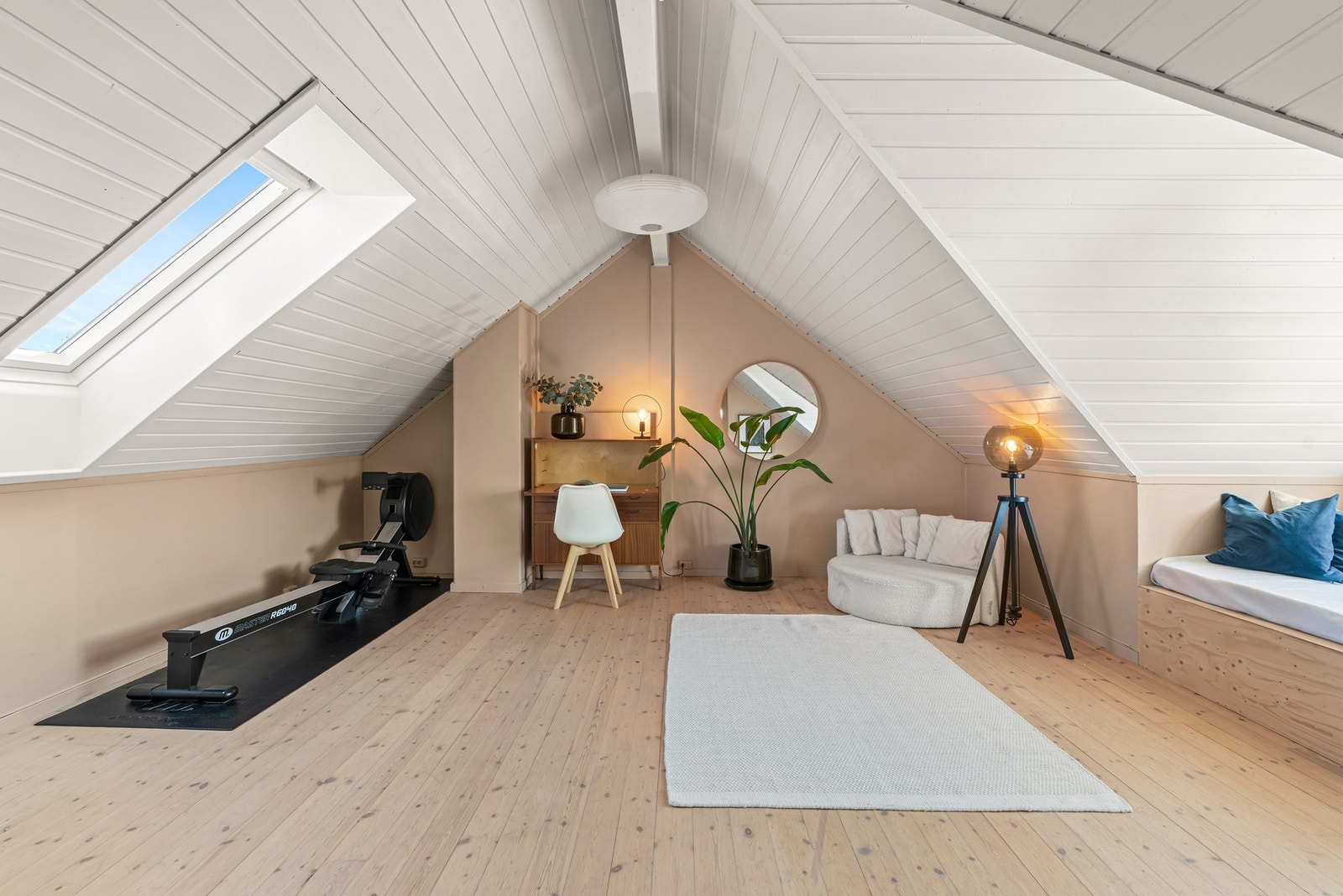 Skråtak med takvindu. Galleribilde