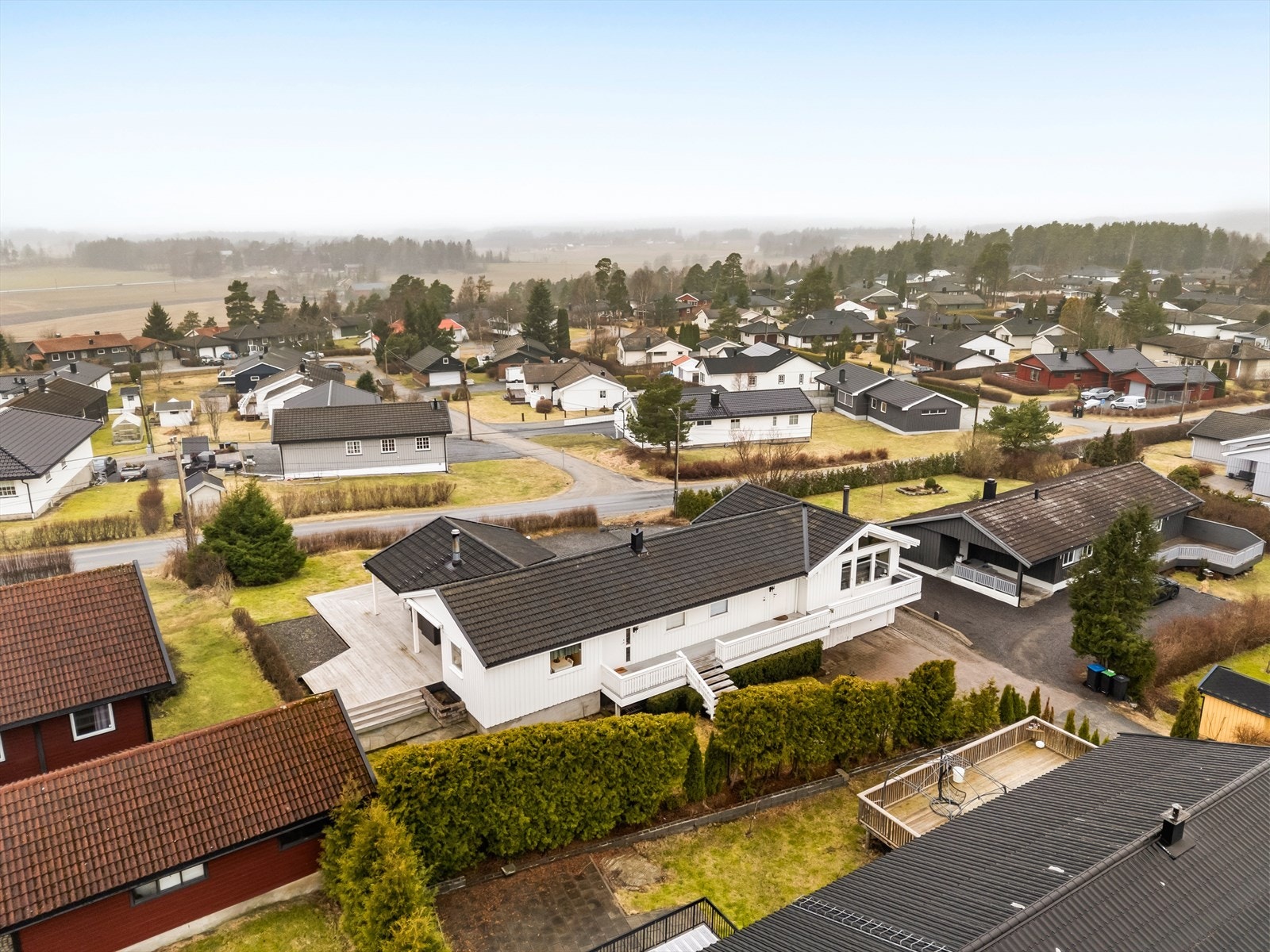 Dronefoto Galleribilde