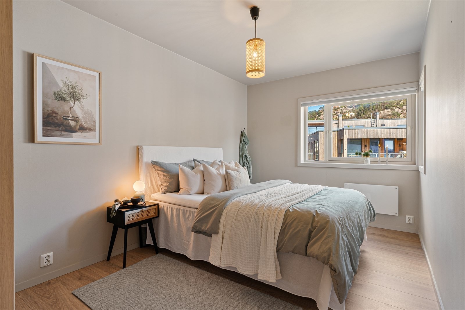 - Boligens soverom måler 11,7 m² - Galleribilde