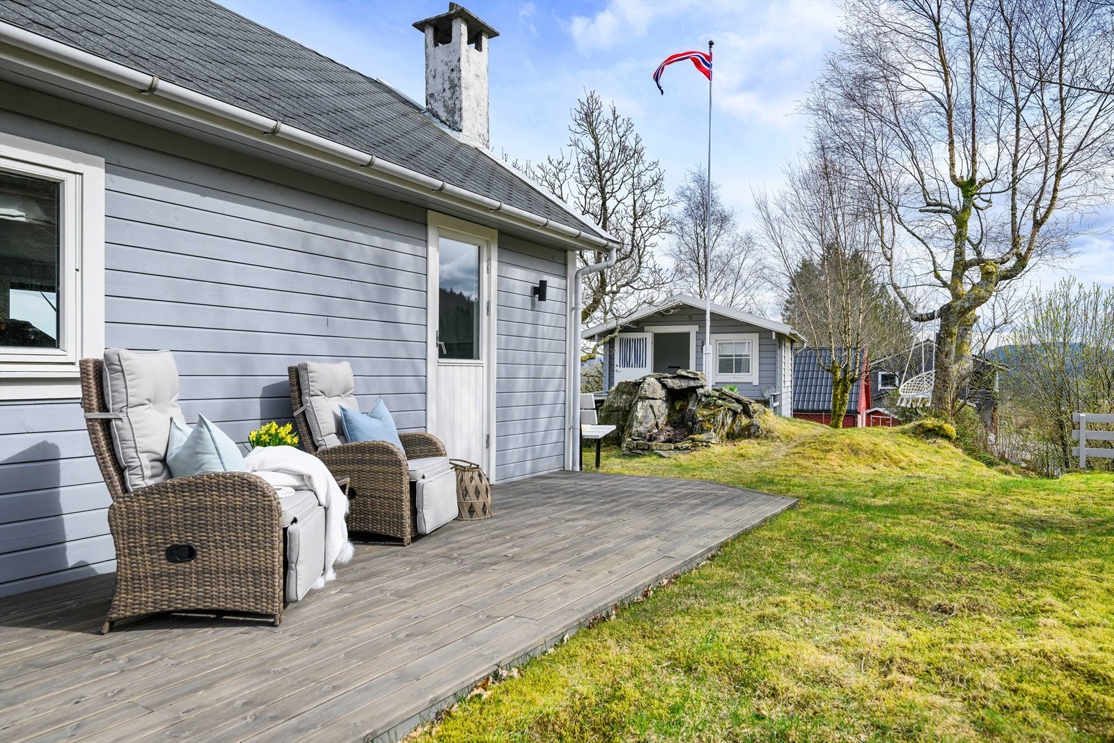Ypperlige solforrhold fra tidlig morning til sene sommer kvelder. Galleribilde