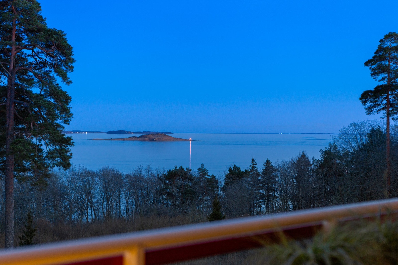 Utsikt fra balkongen. Galleribilde