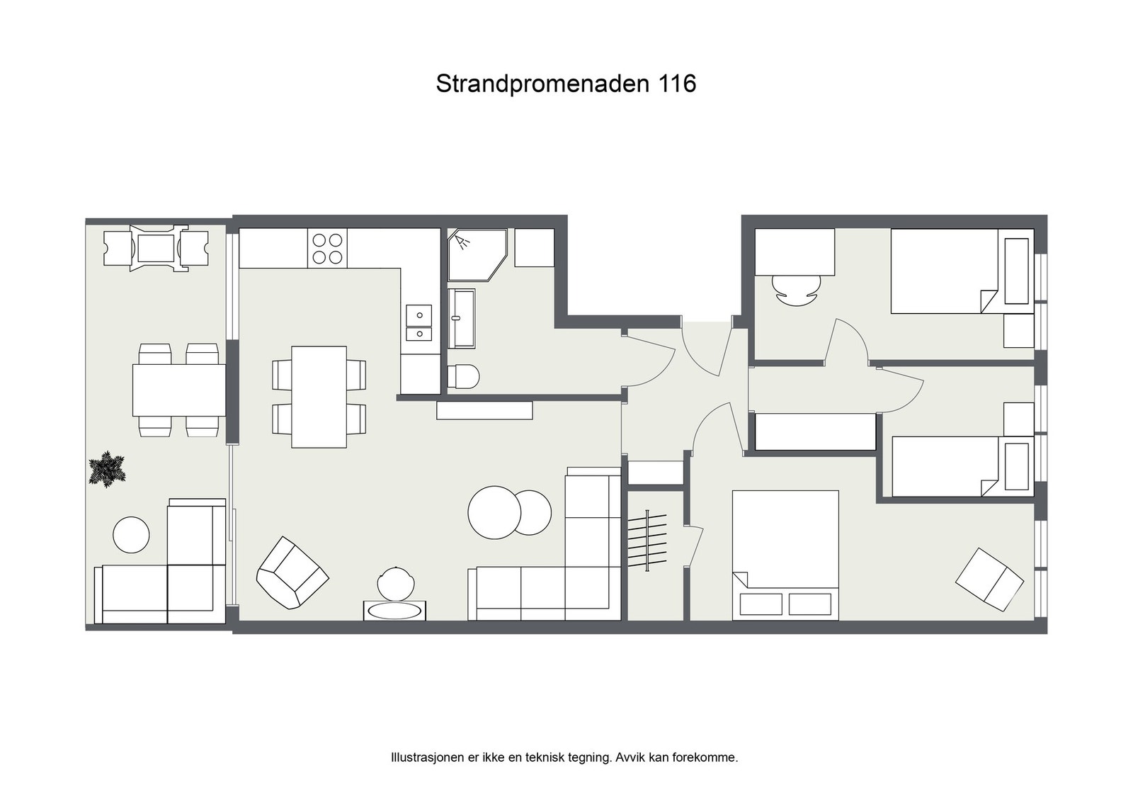 Plantegning. Galleribilde