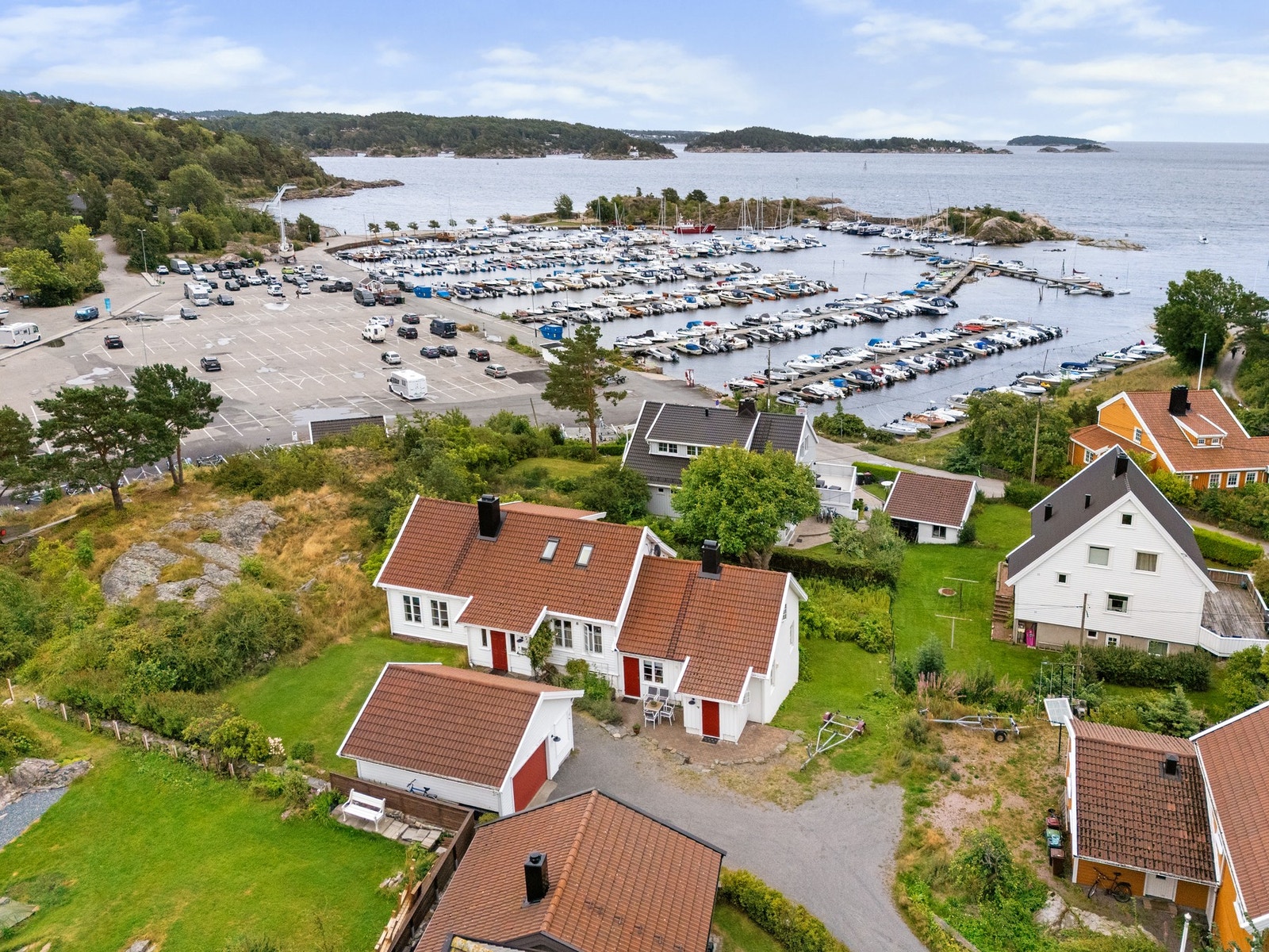 Her ser en nærheten til Bertes og sjøen Galleribilde