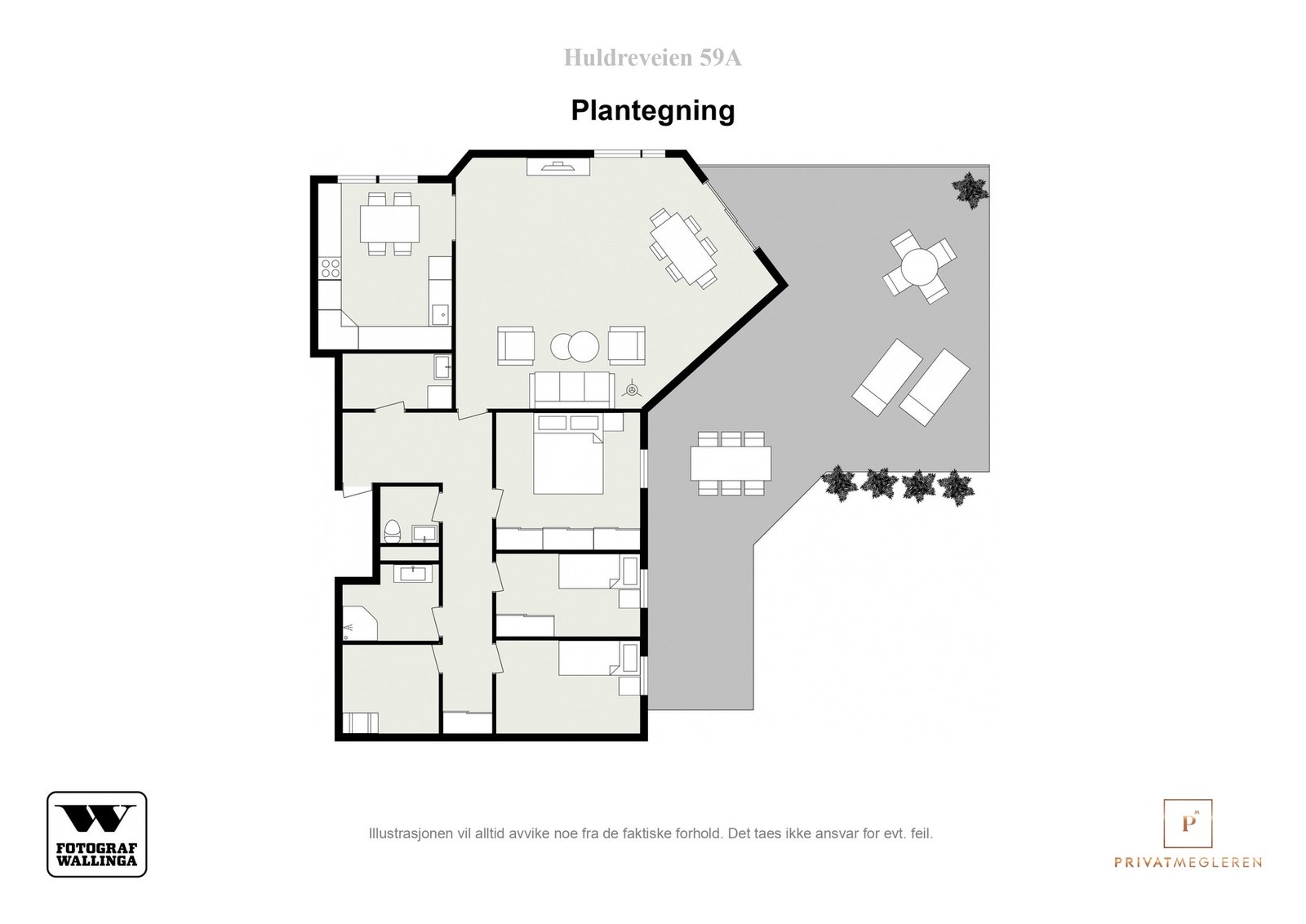 Plantegning. Galleribilde