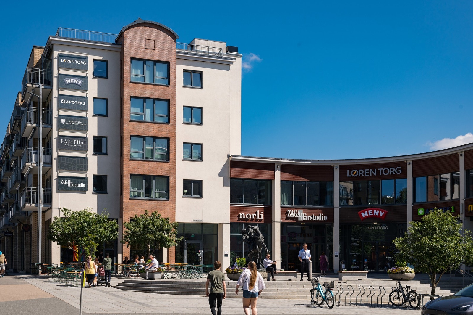 Løren har de siste årene vokst til å bli et populært område med gode servicetilbud og moderne fasiliteter. Galleribilde