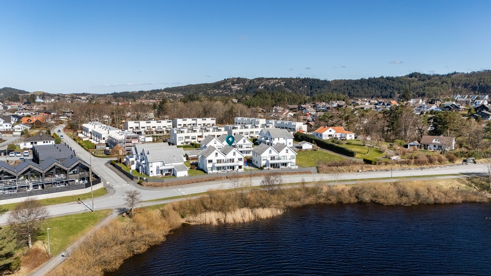 Boligen har gode solforhold Galleribilde
