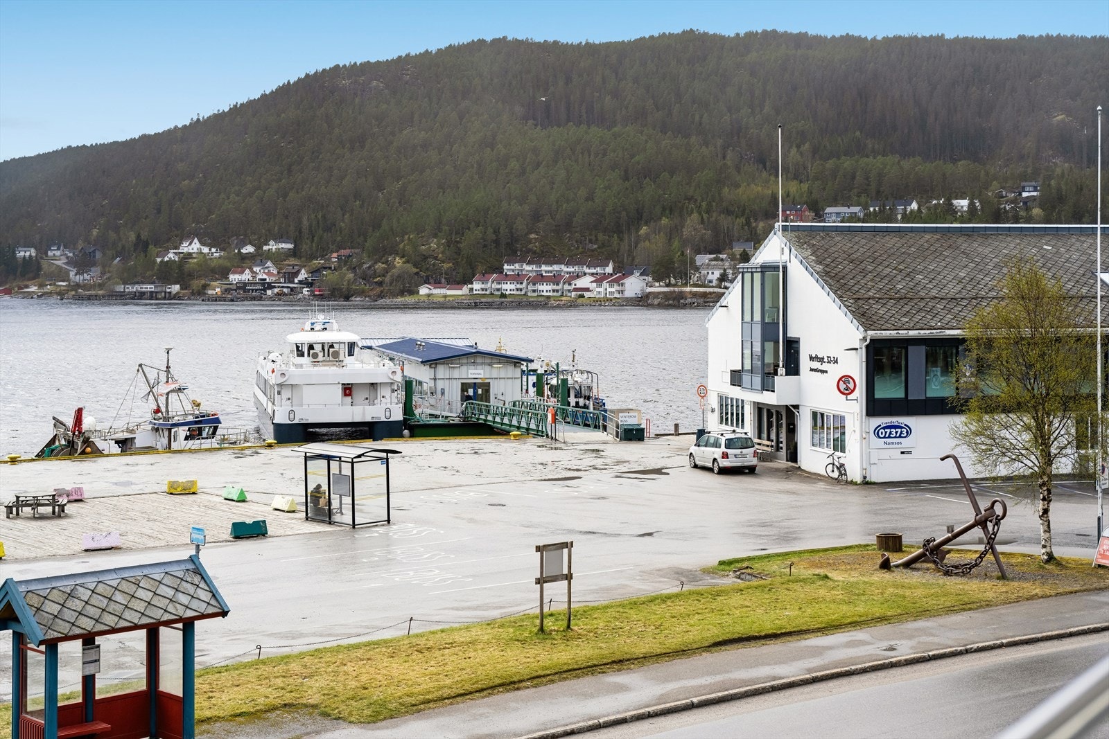 Utsikt fra veranda Galleribilde