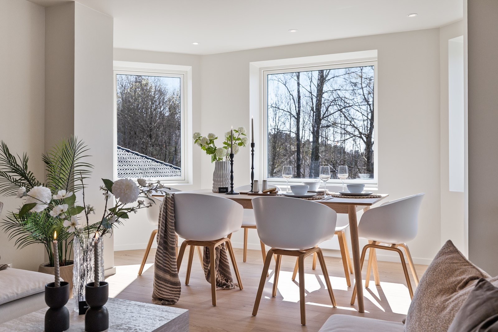 Her kan man nyte en bedre middag med venner eller familie. Galleribilde