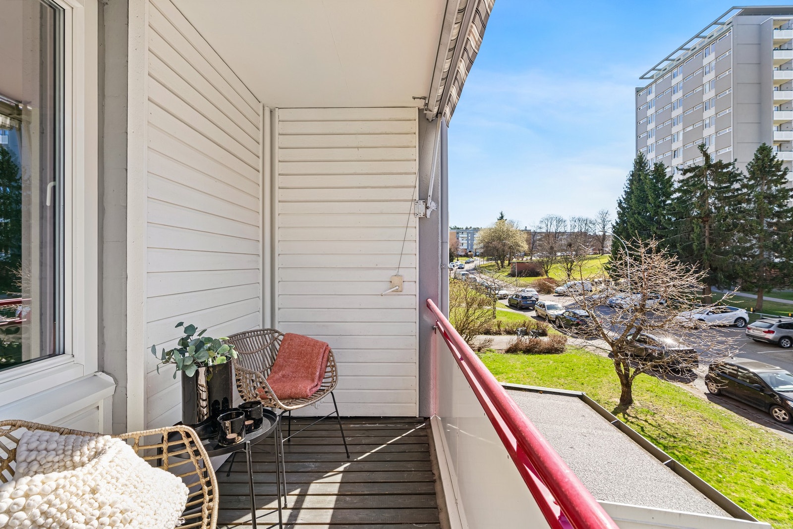 Det finnes også gratis gateparkering. Galleribilde