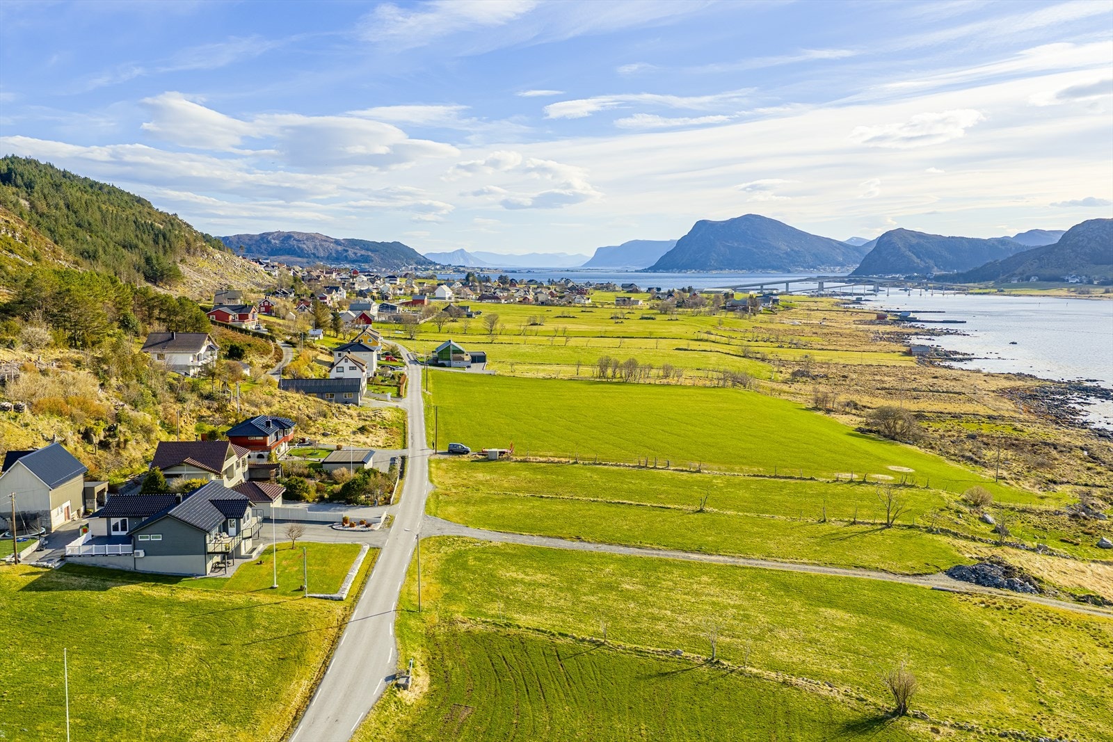Landlig og barnevennlig område Galleribilde
