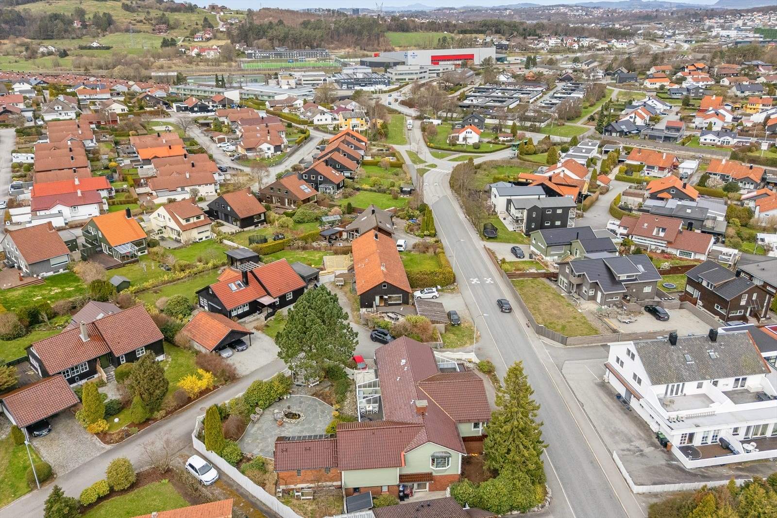 Uteområde. Galleribilde