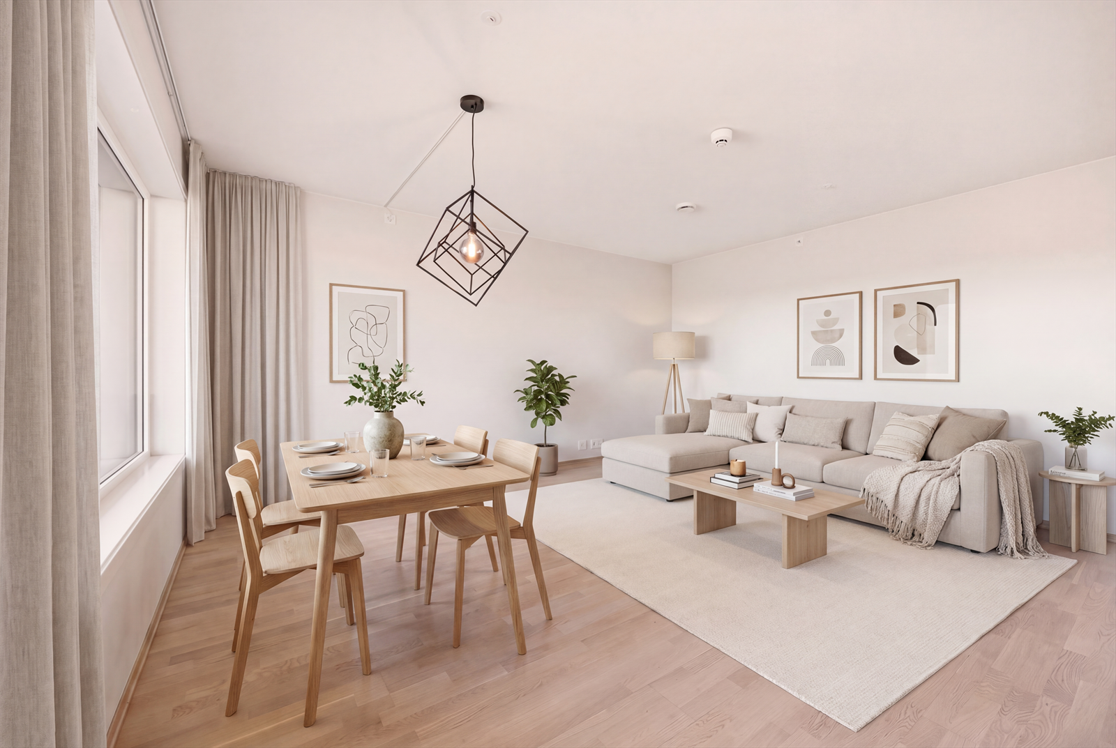 Velkommen til Ringveien 25B! Foto: Luxe AS (Digital styling) Galleribilde