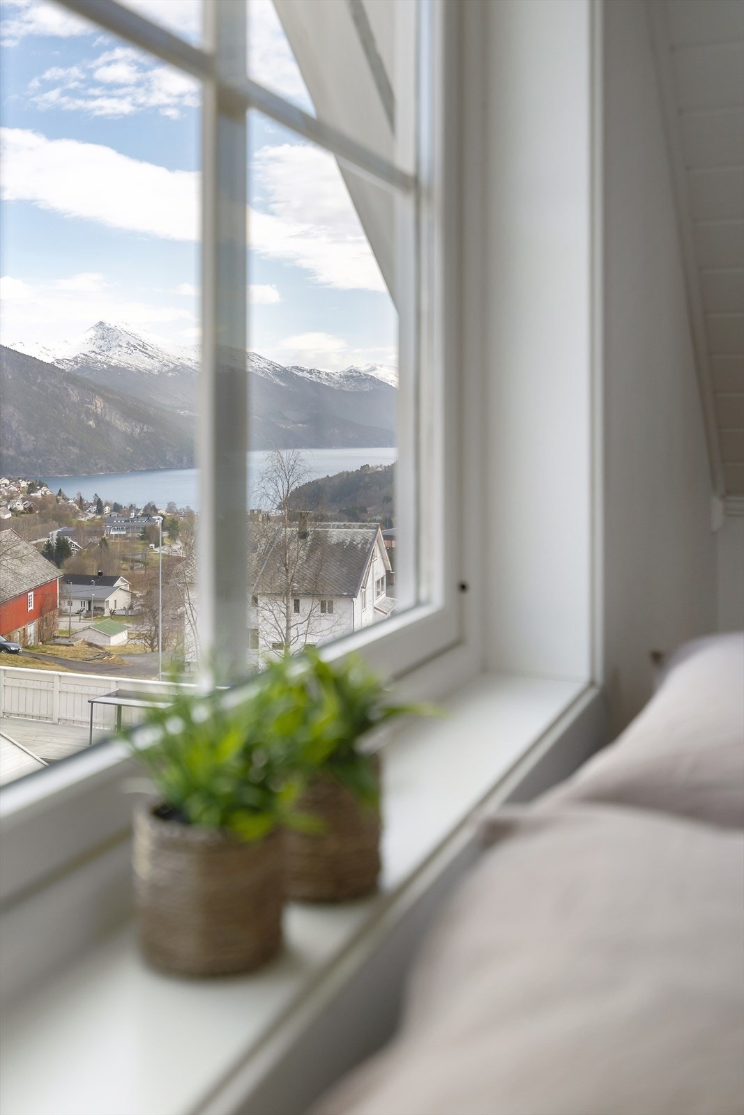 Utsikt fra soverommet. Galleribilde