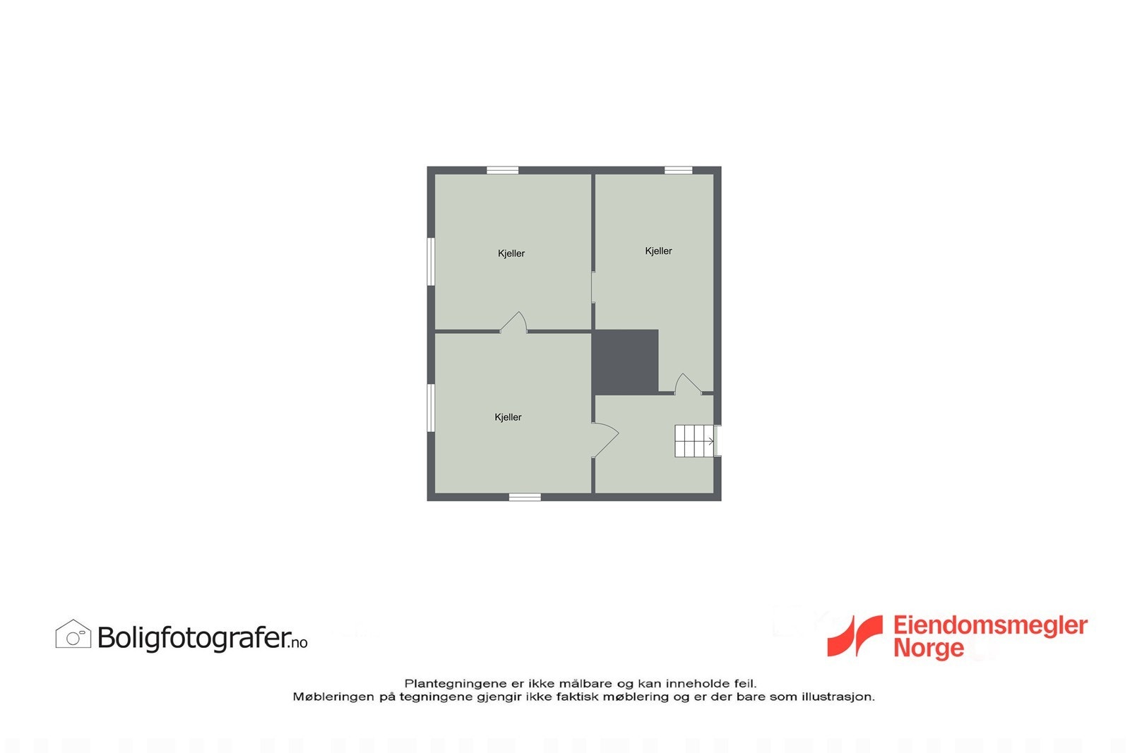 Plantegning kjeller Galleribilde