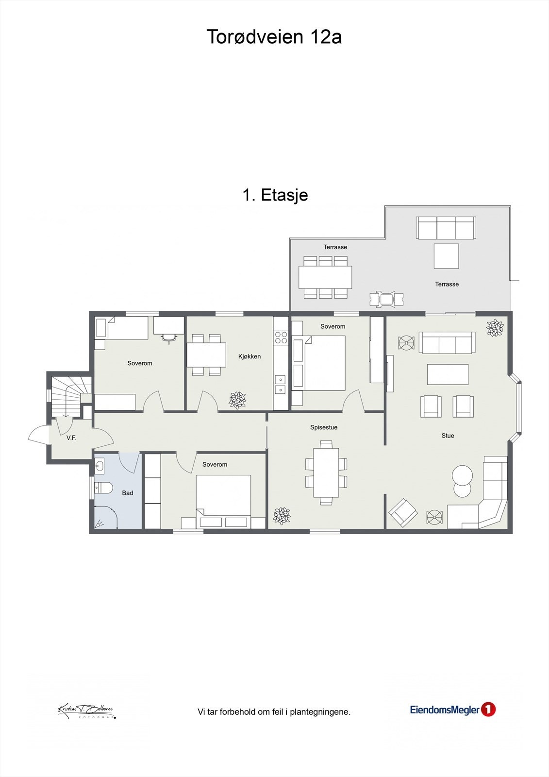 Plantegning - U. etg. Galleribilde