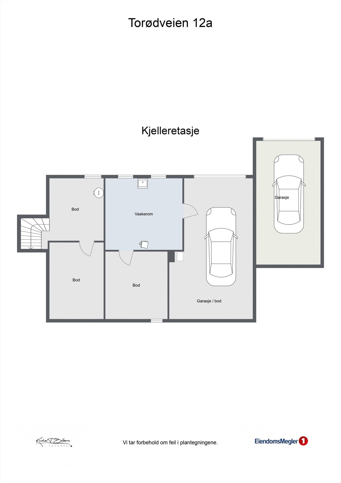 Plantegning - 1. etg. Galleribilde