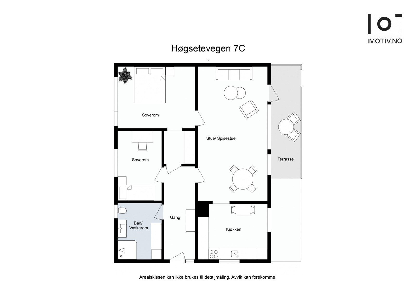 Entre/gang 8 m², soverom 9,2 m², soverom 17,5 m², stue 29 m², kjøkken 11,4 m², bad 6,85 m² Galleribilde