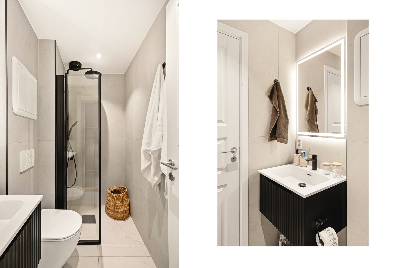 Badet er på opprinnelige tegninger tegnet inn som "skap". Endringen er søknadspliktig. Slik godkjennelse foreligger ikke. Galleribilde