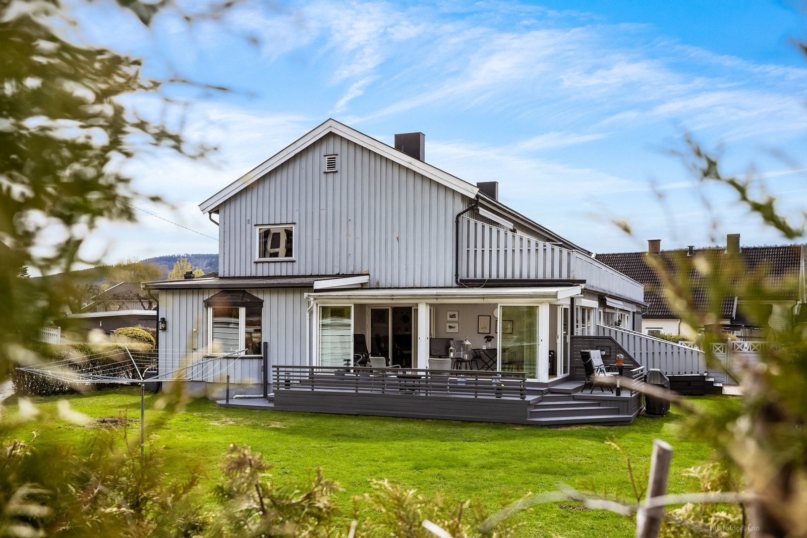 Pent og utvidet enderekkehus med 3 etasjer.
Foto: Haiman Askari Galleribilde