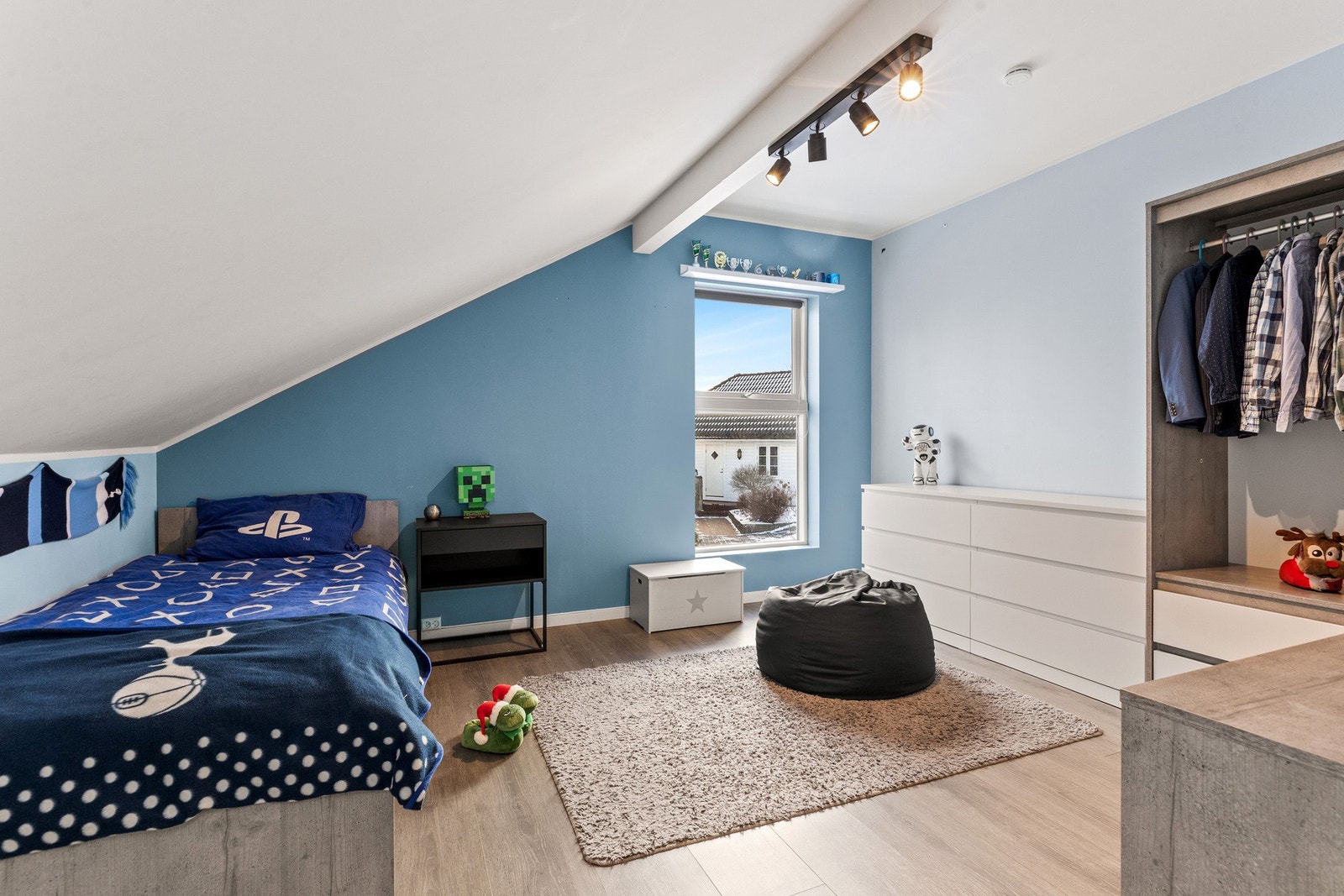 Soverommet i loftsetasjen. Galleribilde