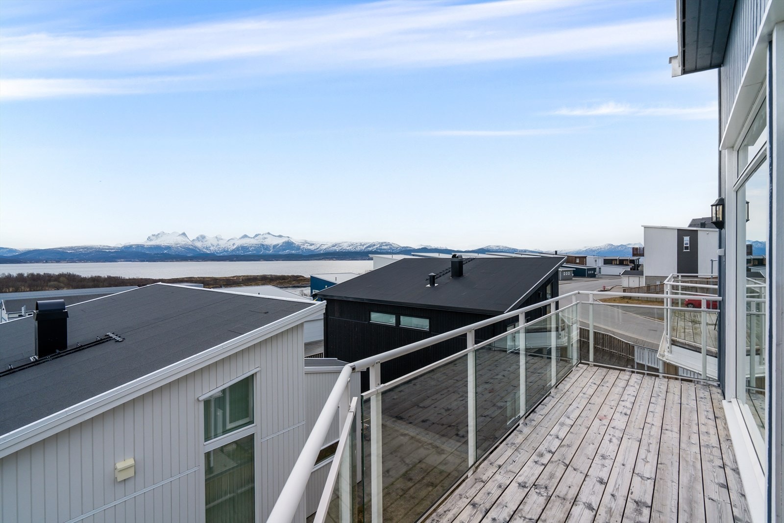 Her har man plass til utemøbler. Galleribilde