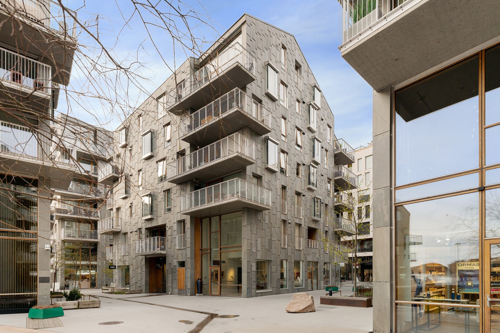 Fasade og inngang - Operagata 63A. Galleribilde