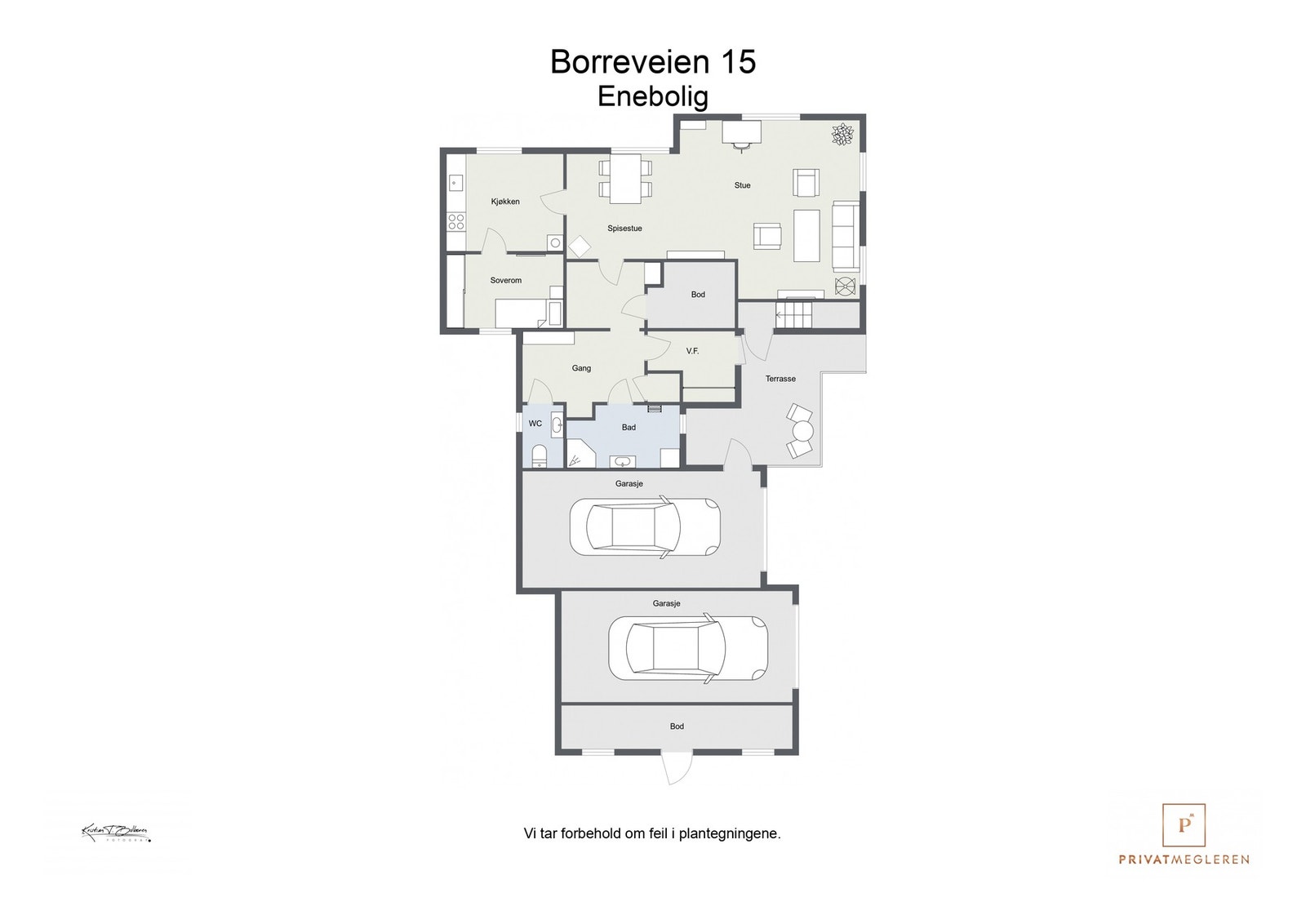 2 D plantegning Galleribilde