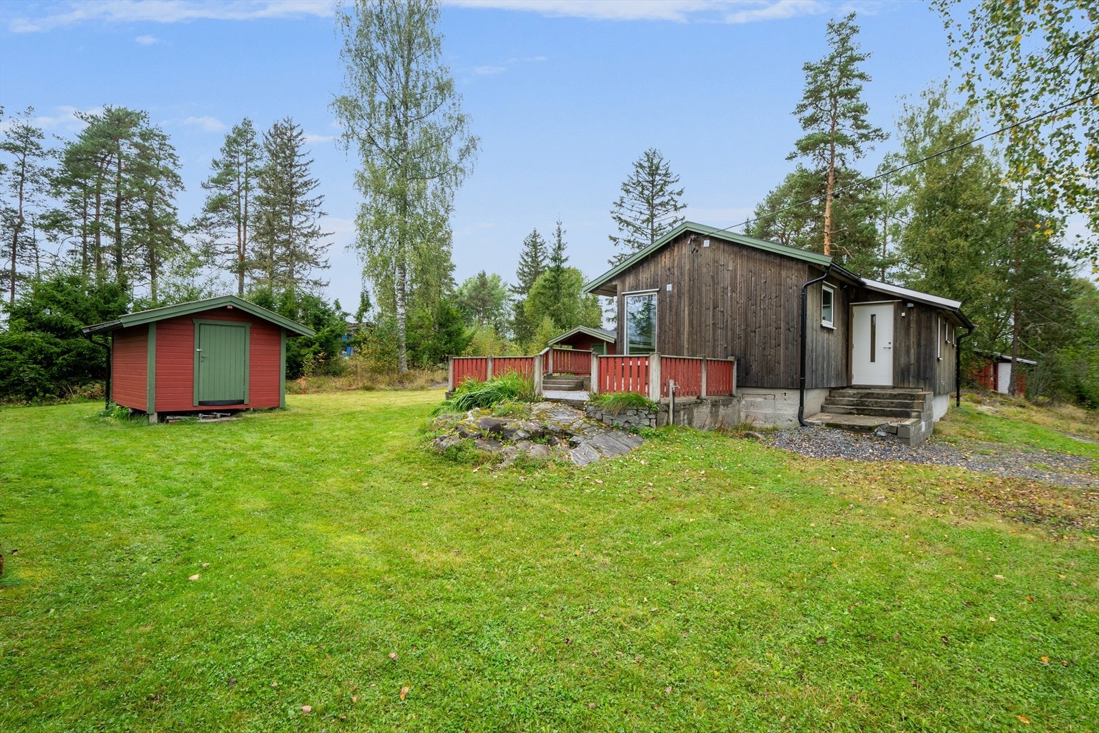 Hytta er oppført i 1968 og ble påbygd i 2018. Galleribilde