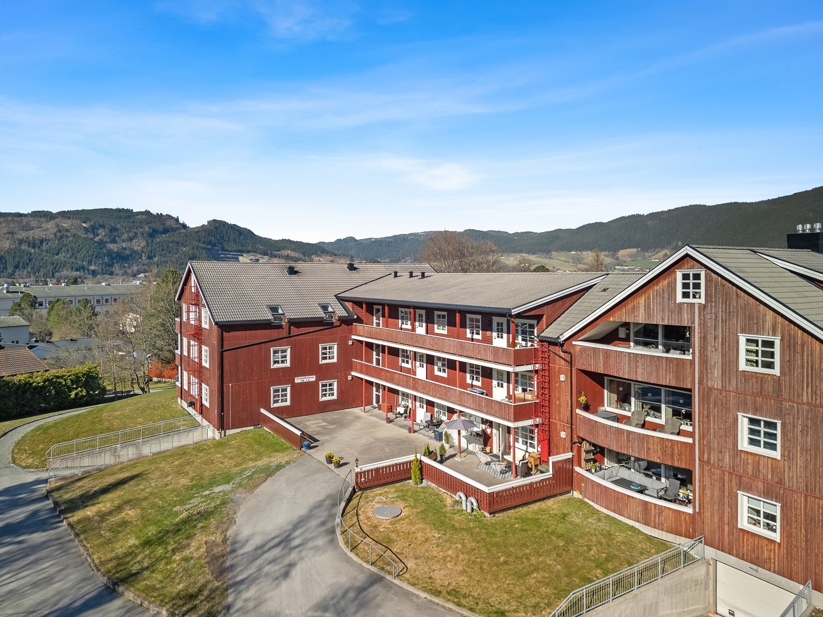 Dronefoto Galleribilde