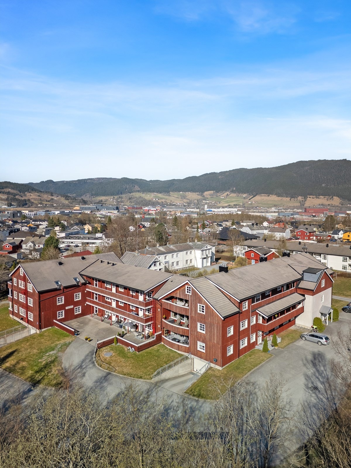 Dronefoto Galleribilde