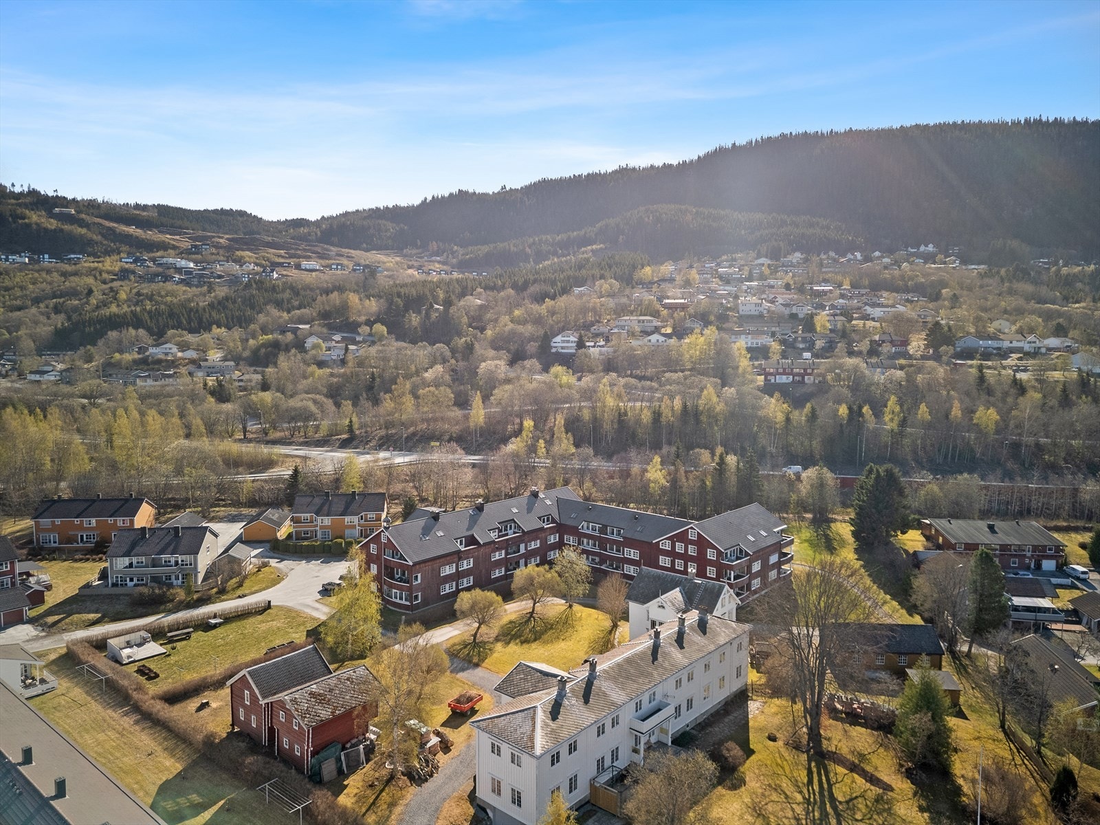 Dronefoto Galleribilde