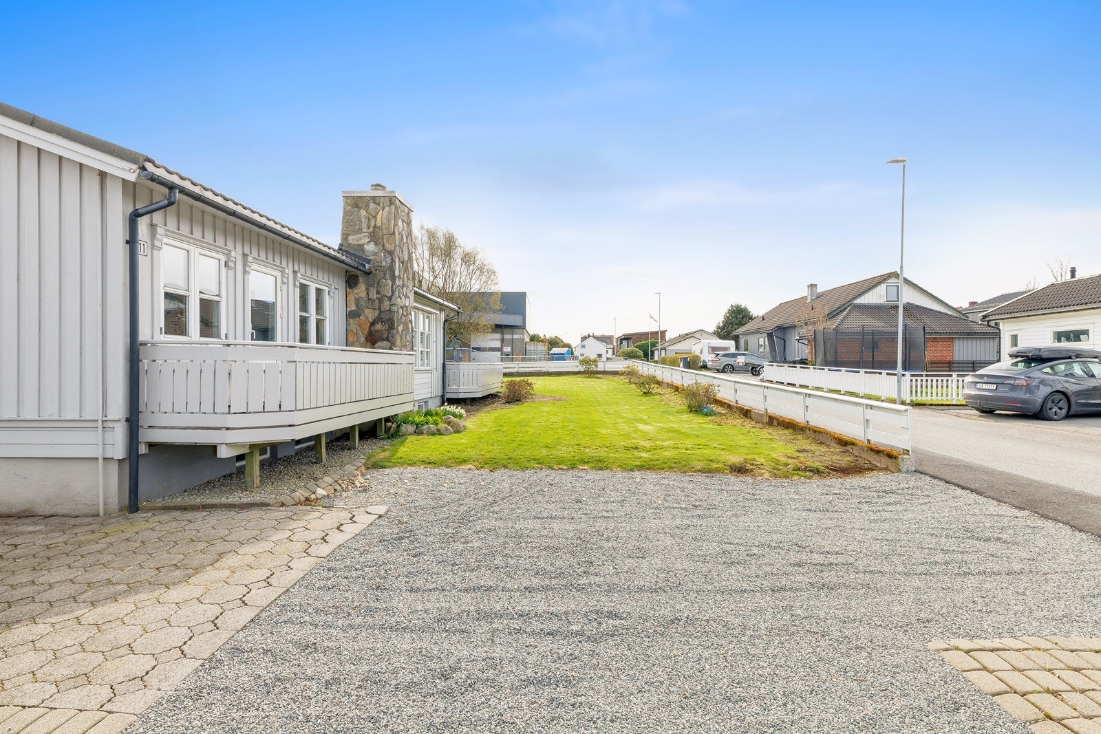 Uteområde. Galleribilde