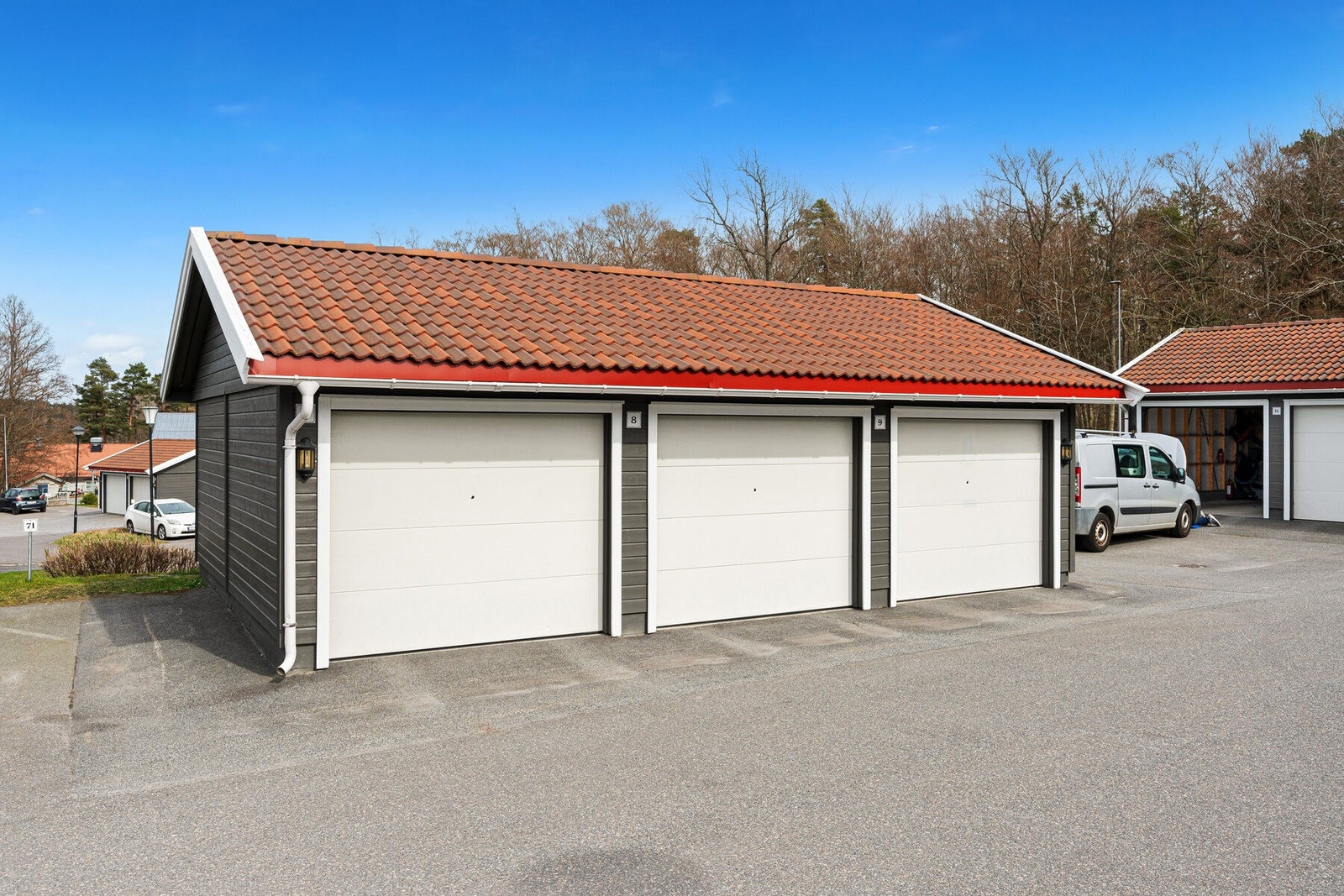 Mulighet for leie av garasje, man må sette seg på venteliste. Galleribilde