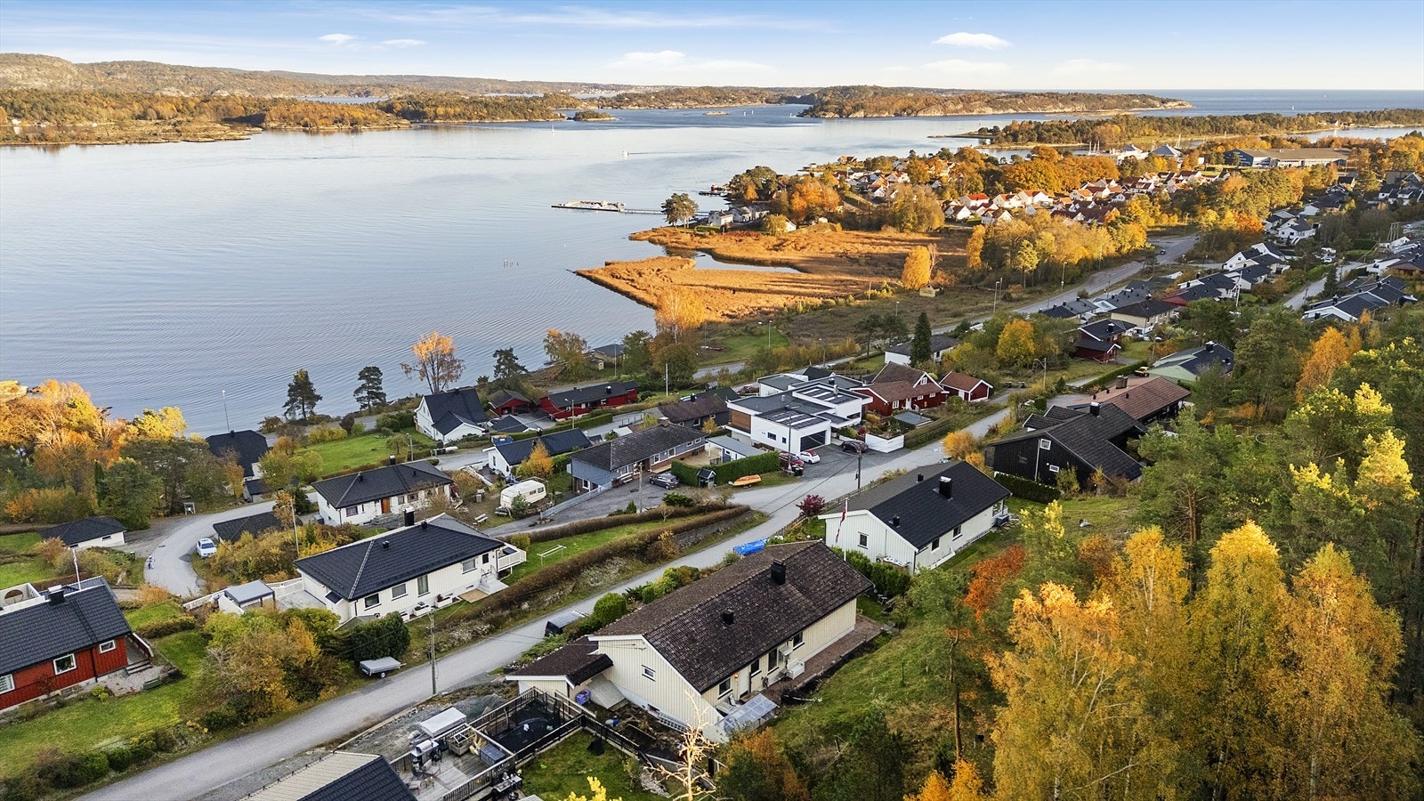 Dronefoto Galleribilde