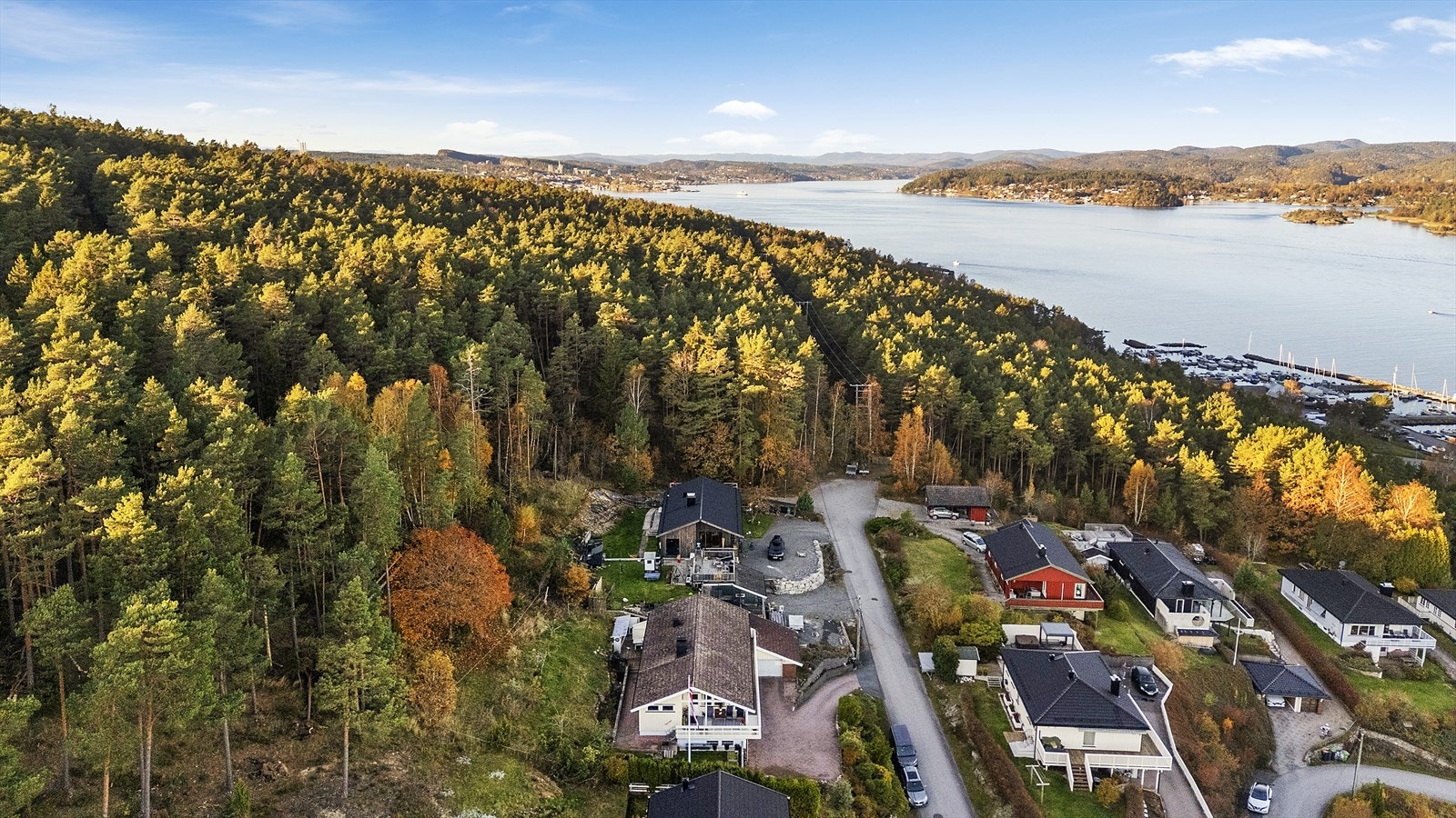 Dronefoto Galleribilde