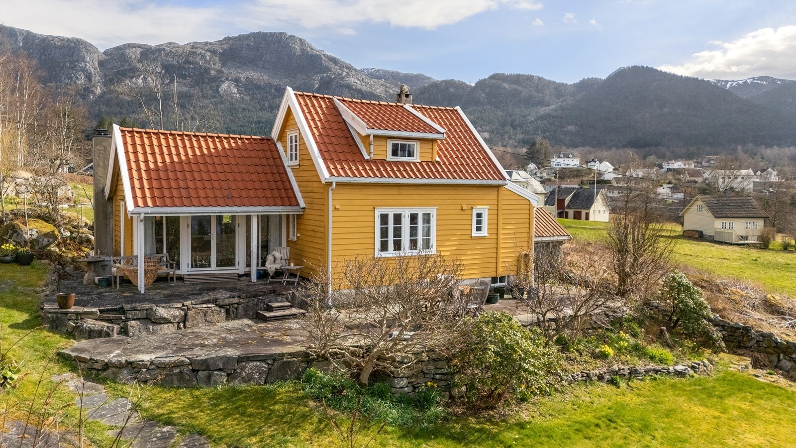 Hytten er opprinnelig bygget i ca. 1937 og bygget på i ca. 2006. Galleribilde