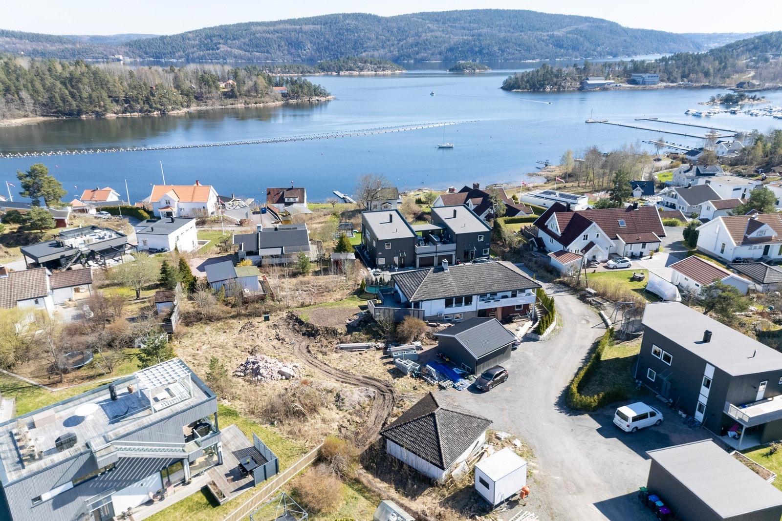 Flott beliggenhet og sjøutsikt Galleribilde
