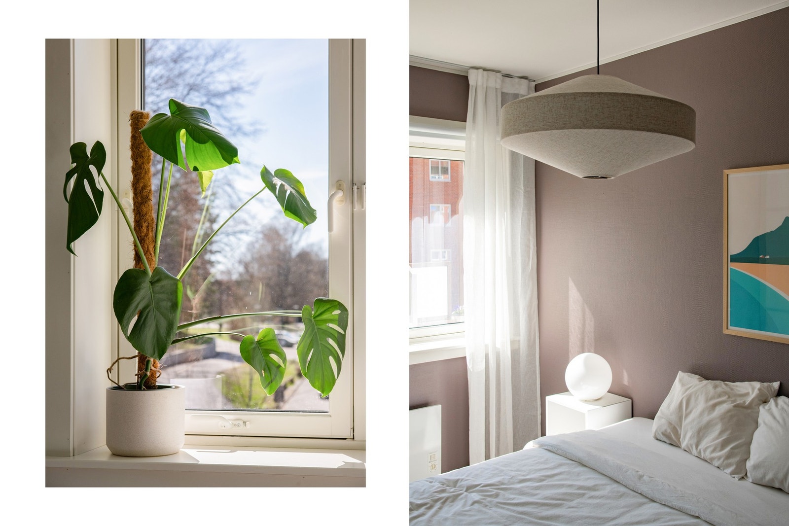 Frodig utsikt mot syd. Galleribilde