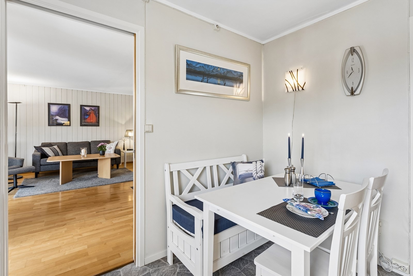 En hyggelig spiseplass for de daglige måltidene. Galleribilde