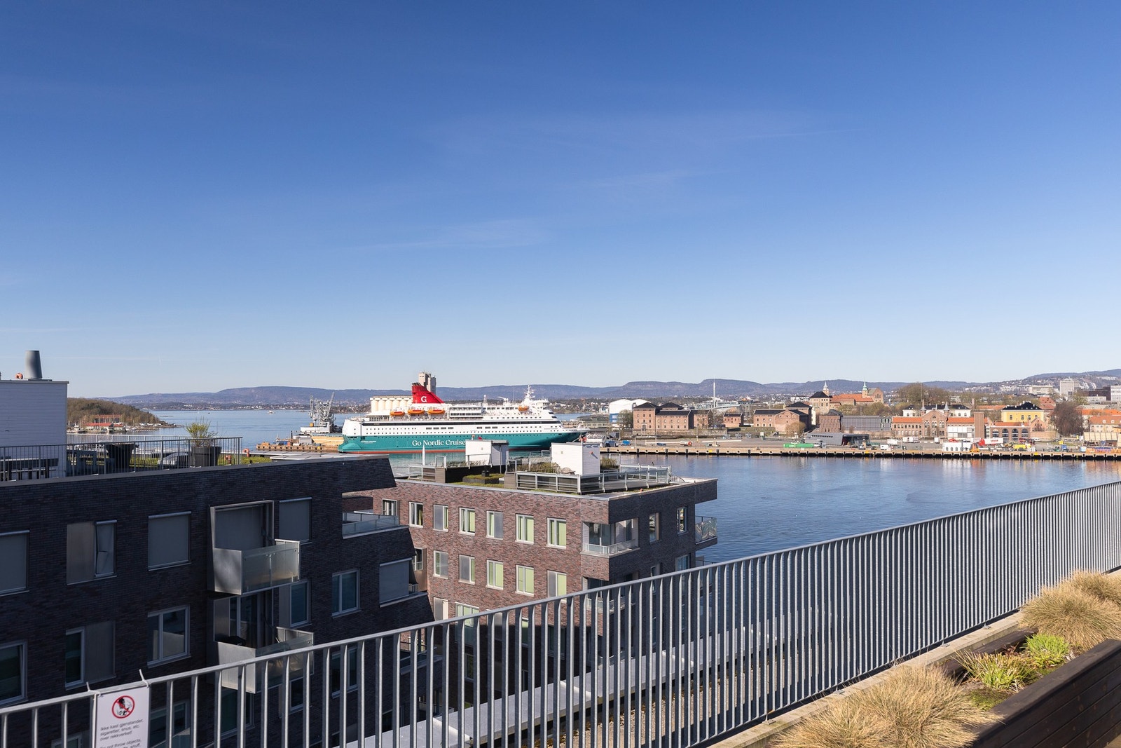 Flott utsikt mot Oslofjorden. Galleribilde