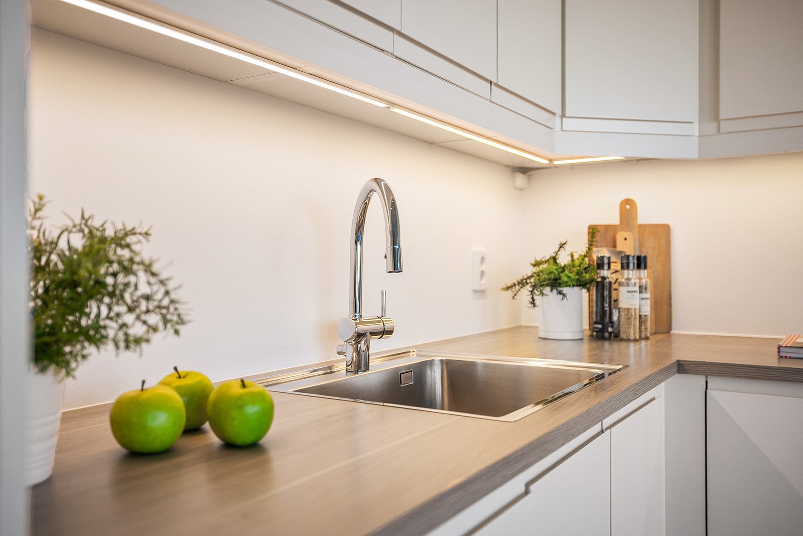 - Pent lys under overskap - Galleribilde
