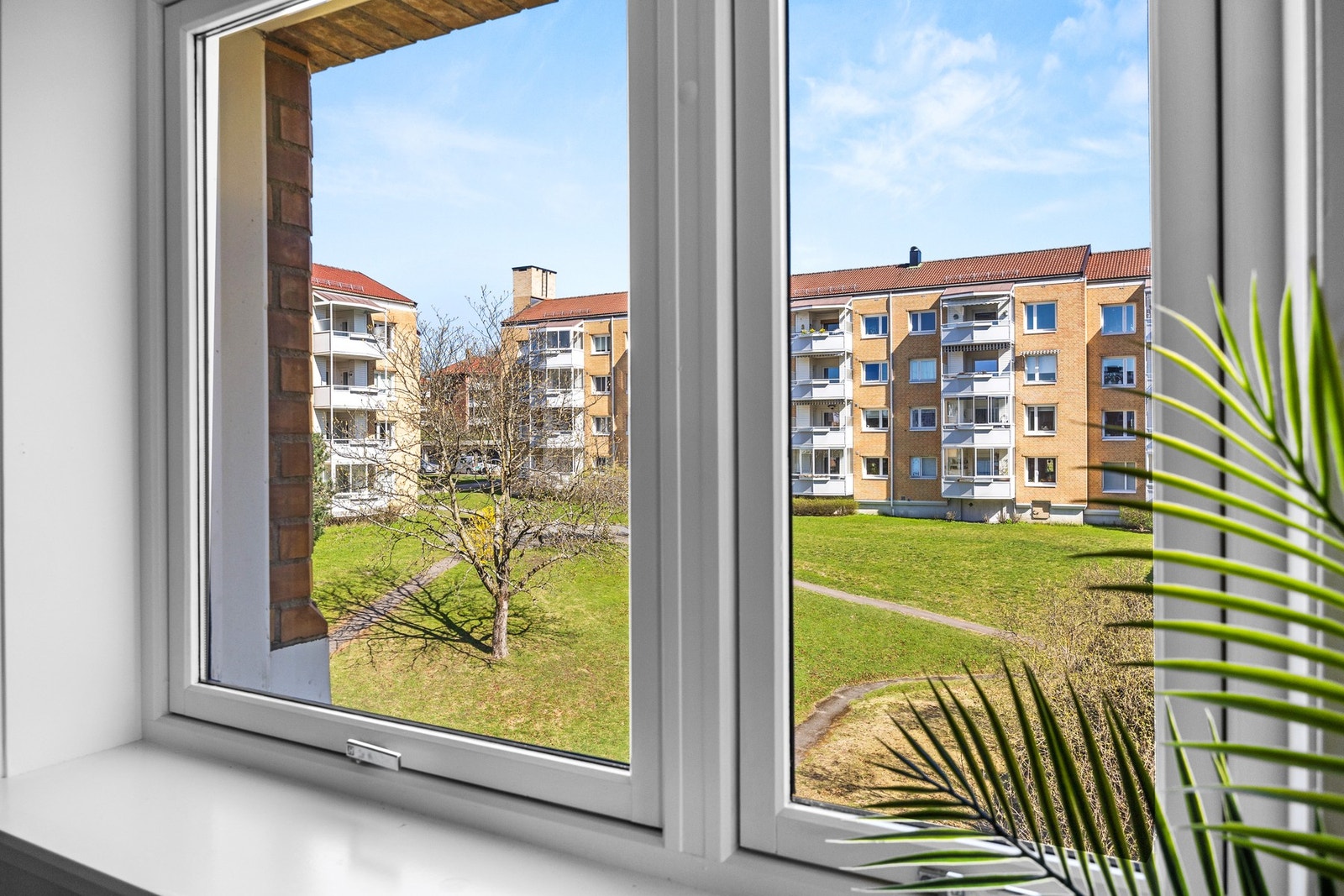 Spiseplassen nyter godt av flott utsikt og godt lysinnslipp. Galleribilde