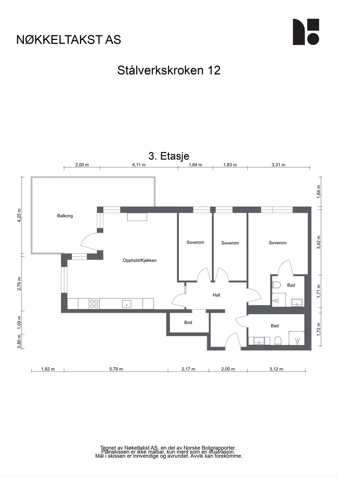 Plantegning. Galleribilde