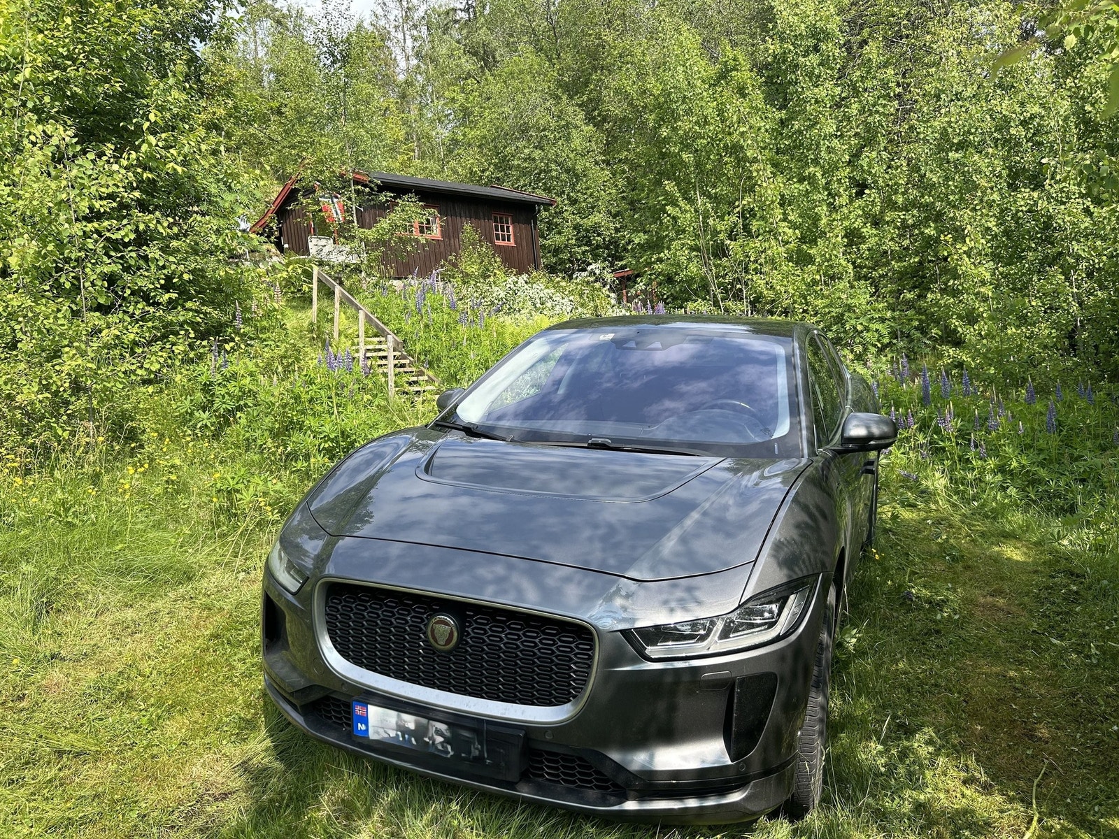 Parkering på egent tomt Galleribilde