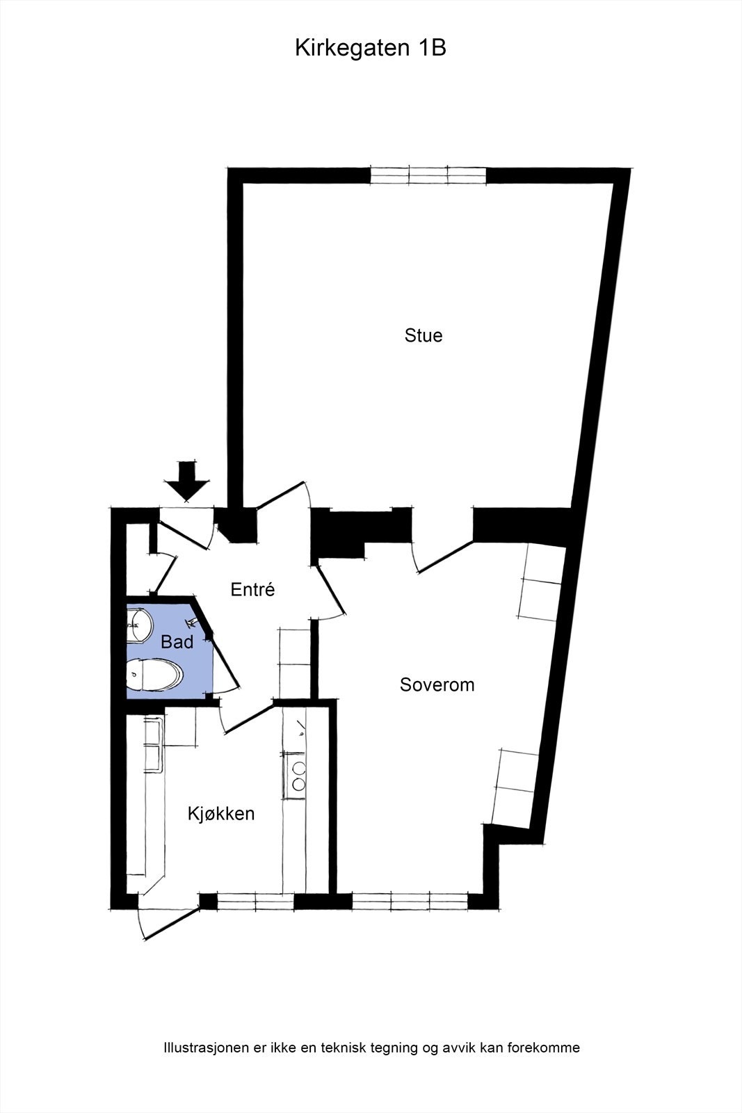 Planløsning. Galleribilde