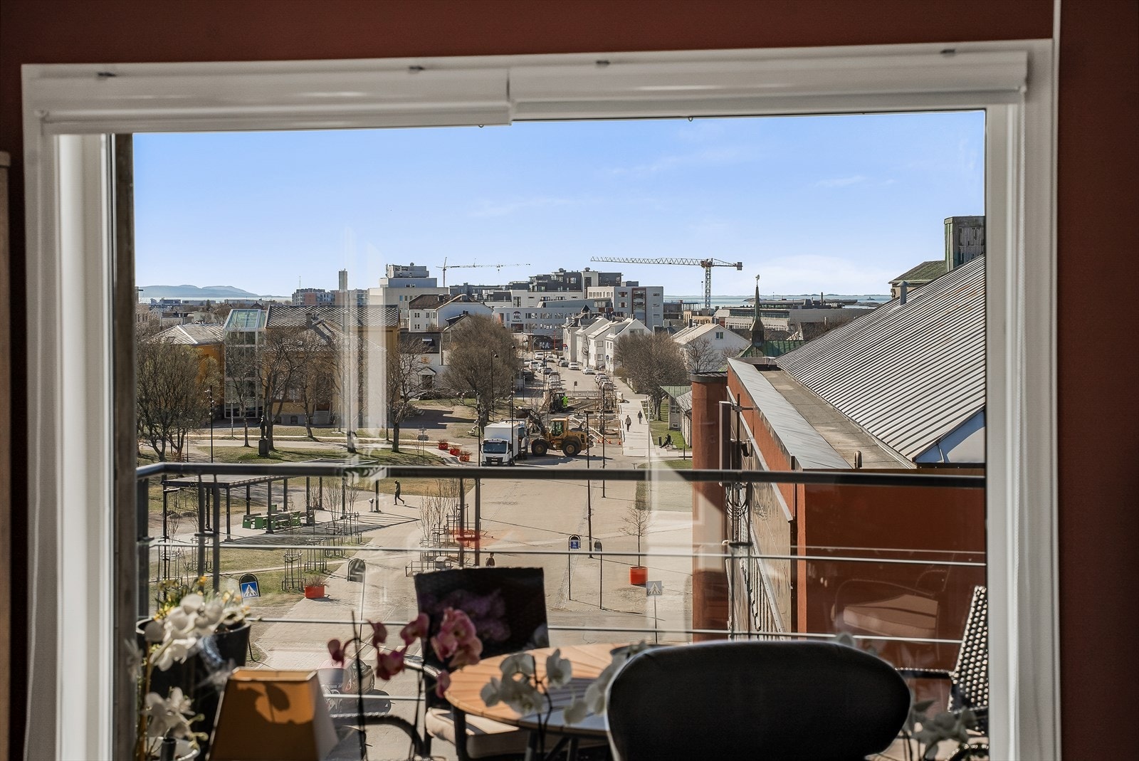 Følg med på bylivet fra din egen stue. Galleribilde
